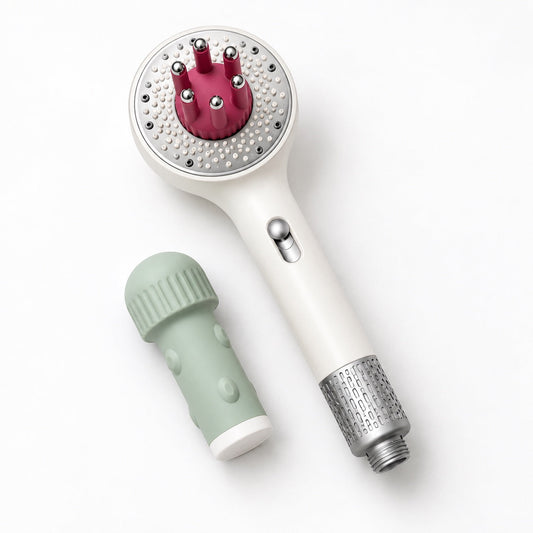 Punki Handshower Massage Kit in White